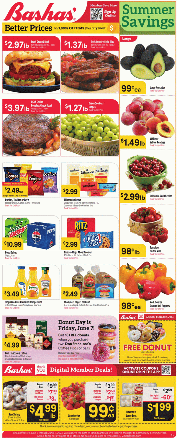 Bashas Weekly Ad Jun 05 Jun 11, 2024
