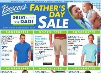 Boscov’s Weekly Ad Jun 06 – Jun 12, 2024 (Father’s Day Promotion Included)