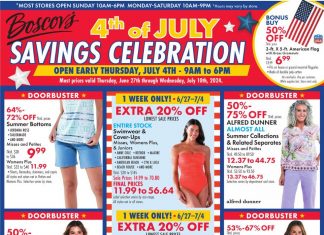 Boscov’s Weekly Ad Jun 27 – Jul 10, 2024 (4th of July Promotion Included)