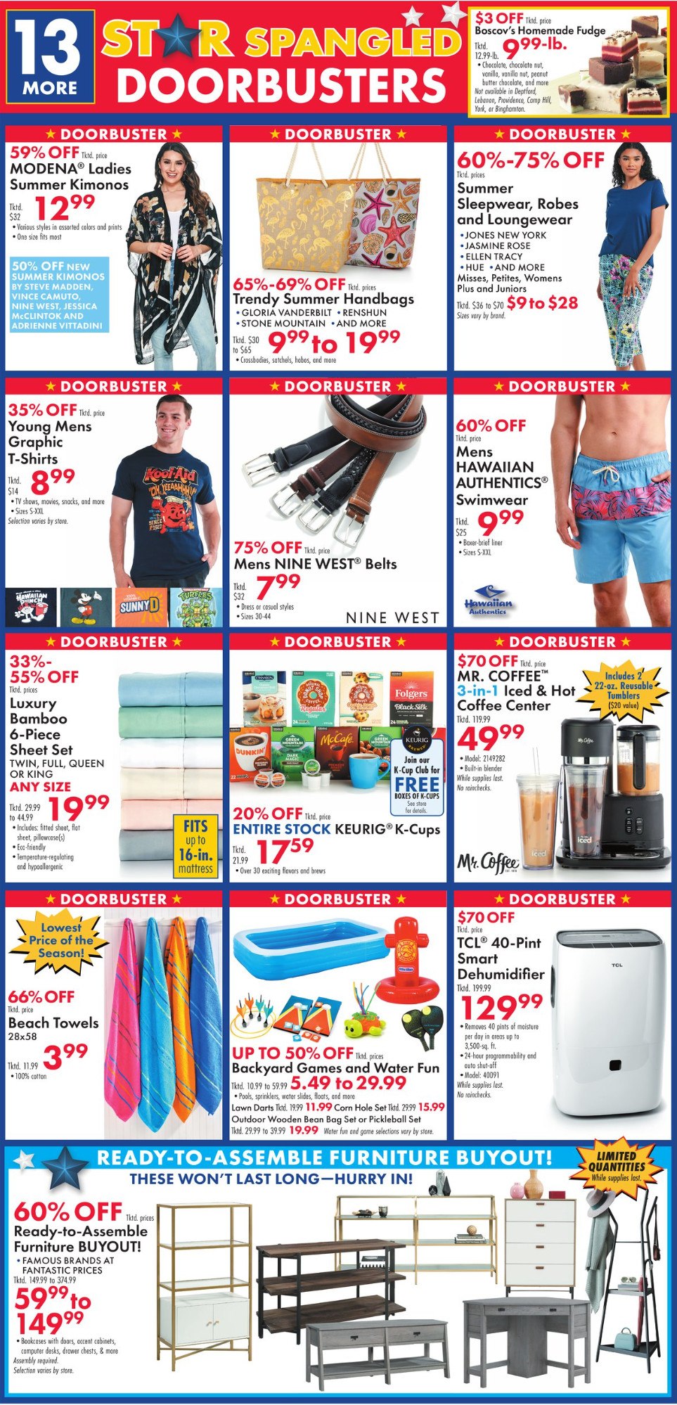 Boscov's Weekly Ad Jun 27 Jul 10, 2024 (4th of July Promotion Included)