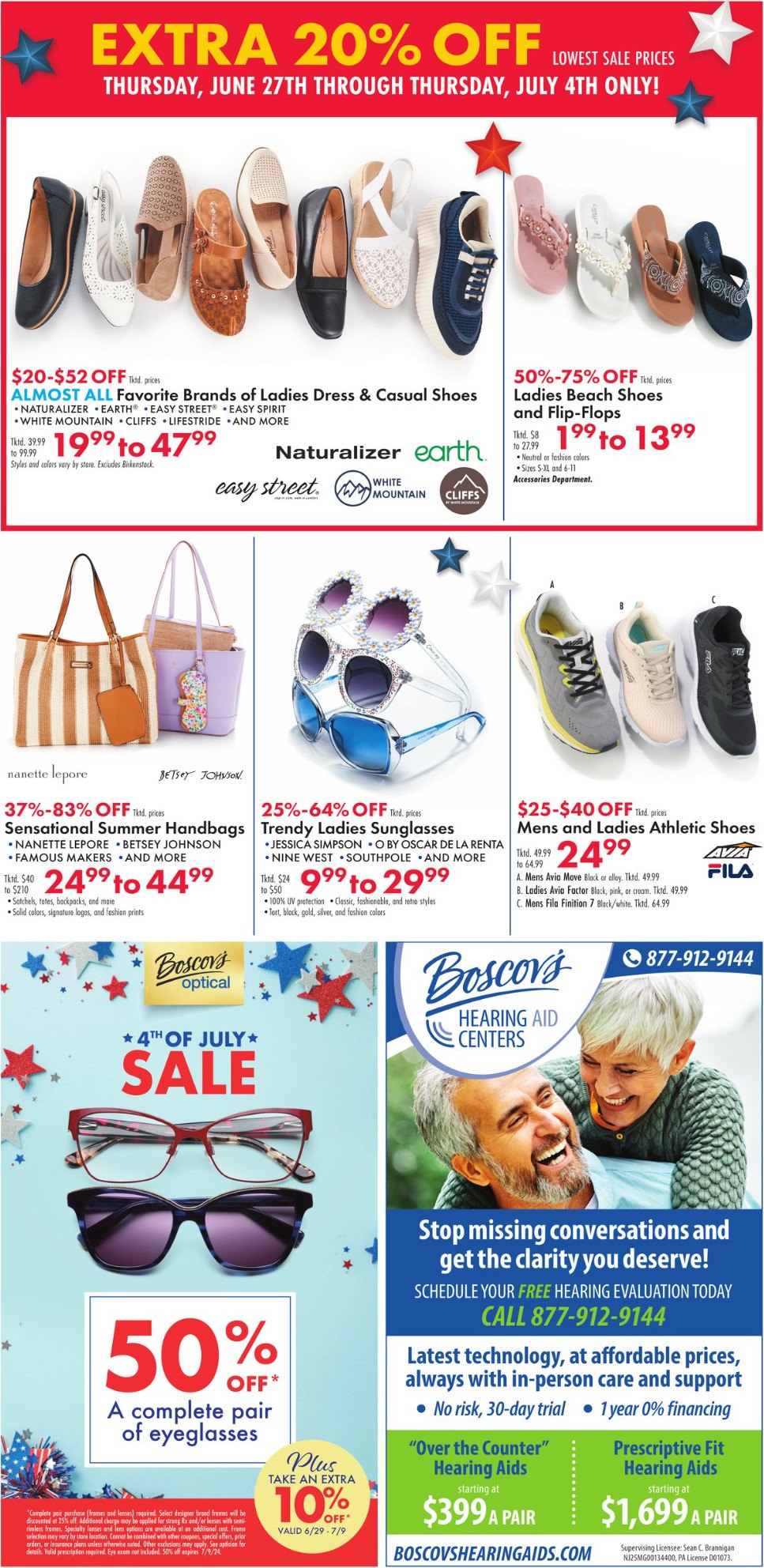 Boscov's Weekly Ad Jun 27 Jul 10, 2024 (4th of July Promotion Included)
