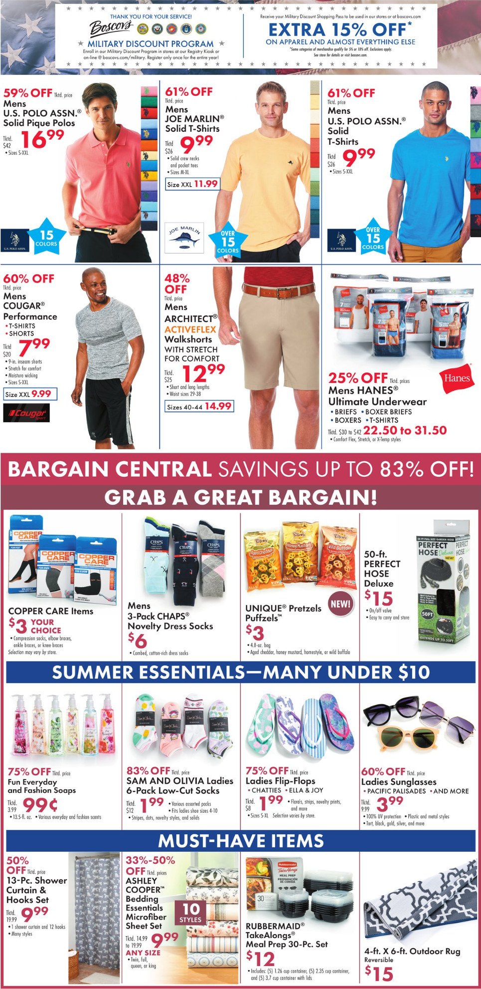Boscov's Weekly Ad Jun 27 Jul 10, 2024 (4th of July Promotion Included)