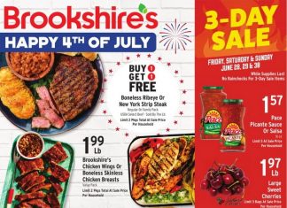 Brookshire’s Weekly Ad Jun 26 – Jul 02, 2024 (4th of July Promotion Included)