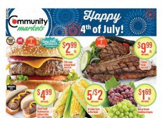 Community Markets Weekly Ad Jun 27 – July 04, 2024 (4th of July Promotion Included)