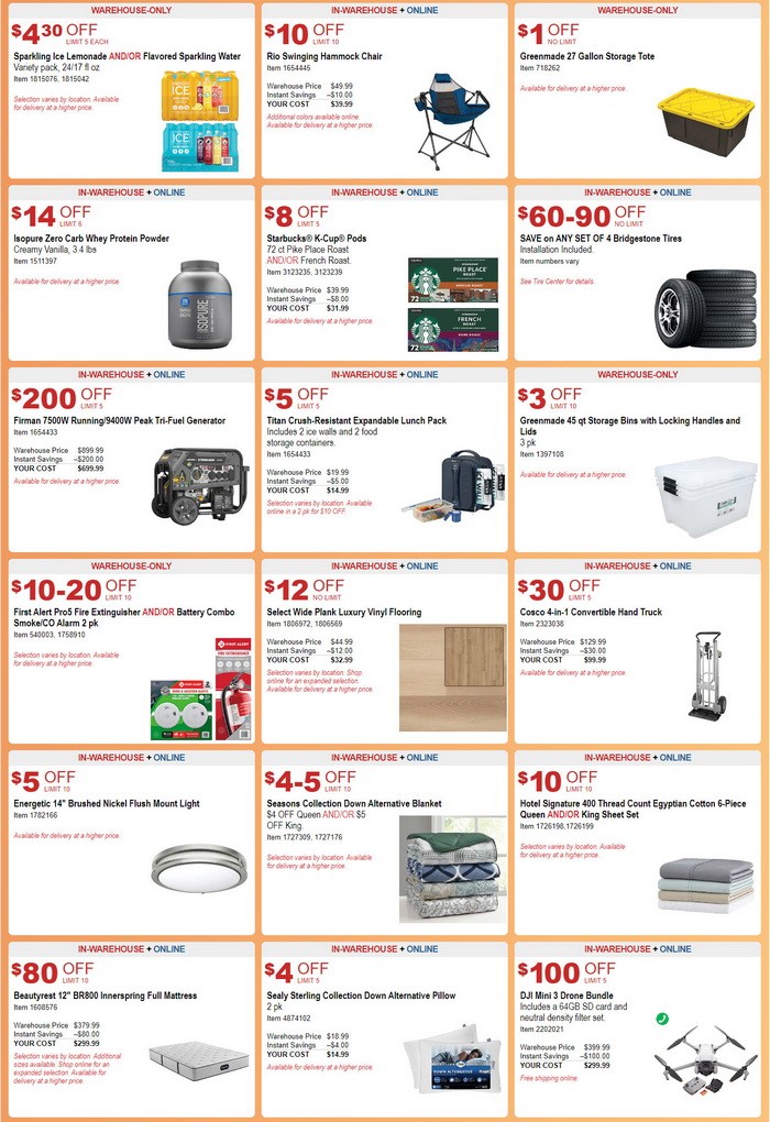 Costco MemberOnly Savings June 19 July 21, 2024 (4th Of July