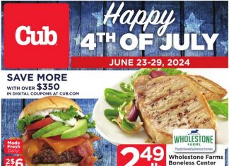 Cub Foods Weekly Ad Jun 23 – Jun 29, 2024 (4th Of July Promotion Included)