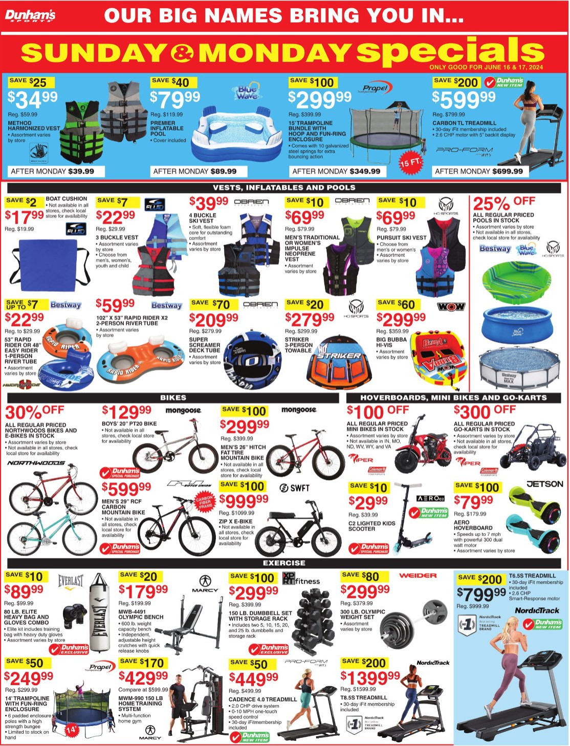 Dunham's Sports Weekly Ad Jun 15 Jun 20, 2024
