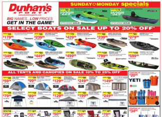 Dunham’s Sports Weekly Ad Jun 29 – Jul 04, 2024 (4th of July Promotion Included)