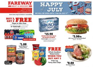 Fareway Weekly Ad Jul 01 – Jul 06, 2024 (4th of July Promotion Included)