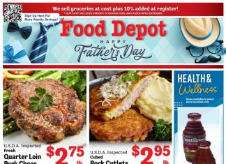 Food Depot Weekly Ad Jun 10 – Jun 16, 2024 (Father’s Day Promotion Included)