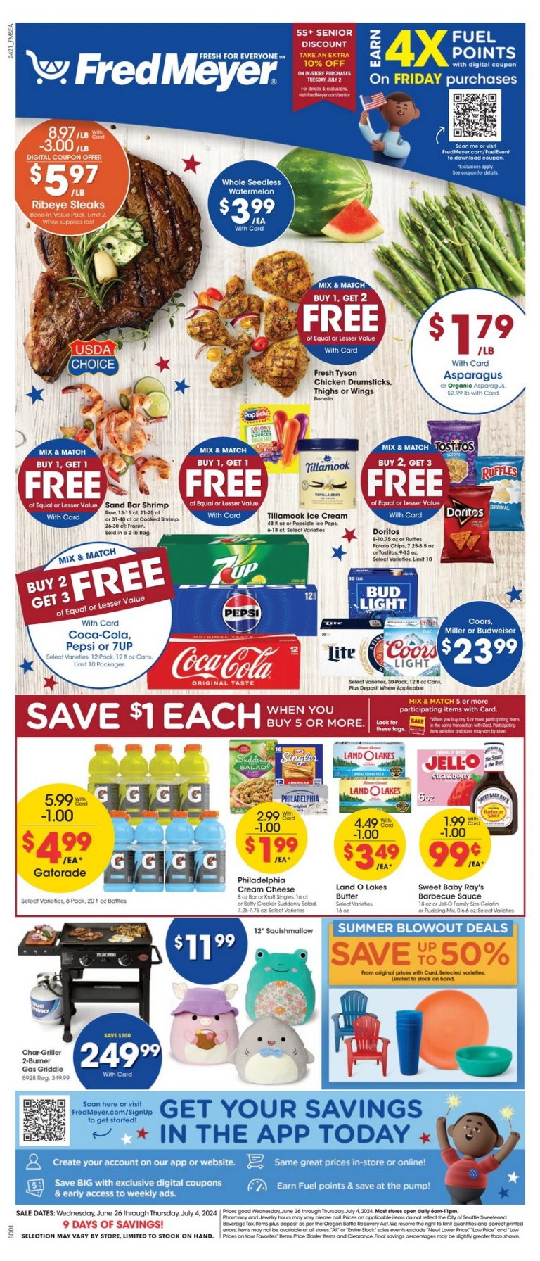 Fred Meyer Weekly Ad Jun 26 Jul 04 2024 4th Of July Promotion Included Fred meyer weekly ad jun 26 jul 04 2024 4th of july promotion included