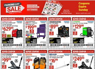 Harbor Freight Parking Lot Coupon Sale Jun 14 – Jun 16, 2024