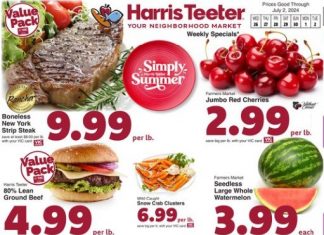 Harris Teeter Weekly Ad June 26 – July 02, 2024 (4th Of July Promotion Included)