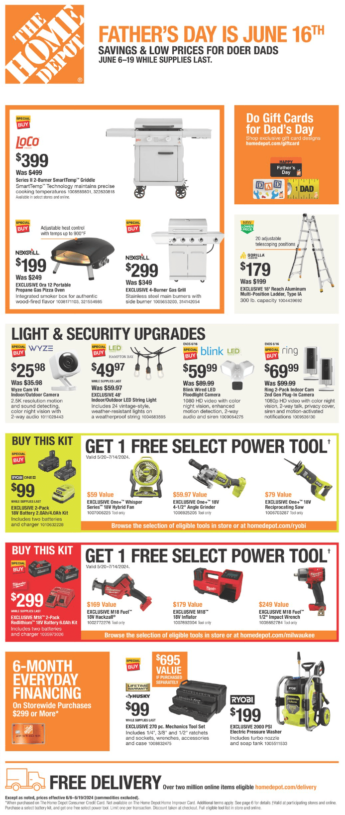 Home Depot Father's Day Sale 2024 Dates Home Depot Father's Day