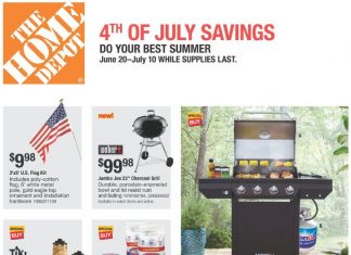 Home Depot 4th Of July Sale June 20 – July 10, 2024
