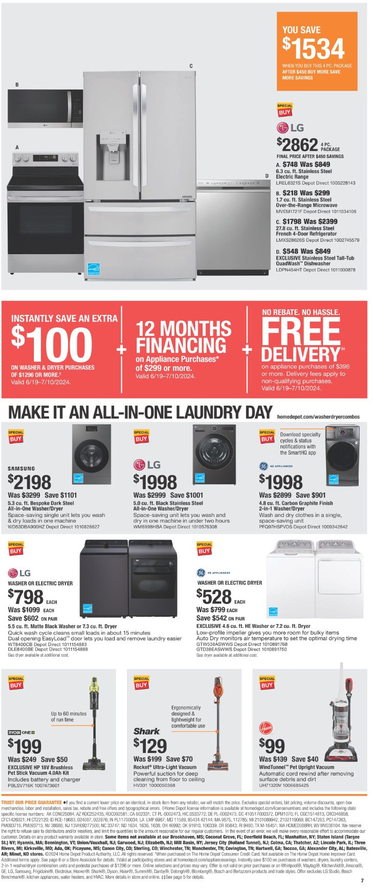 Home Depot 4th Of July Sale June 20 July 10, 2024