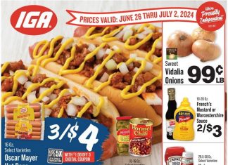 IGA Weekly Ad Jun 26 – Jul 02, 2024 (Independence Day Promotion Included)