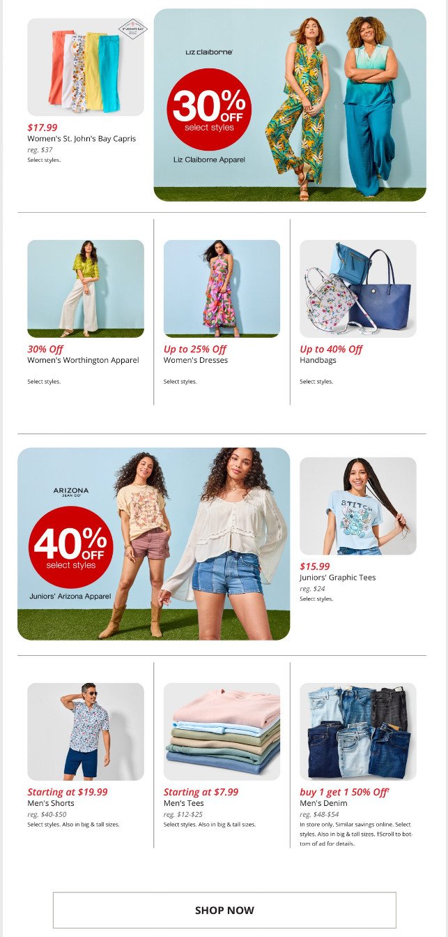 what time does jcpenney open on july 4th