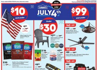 Lowe’s In Store Promotion Ad June 27 – July 10, 2024 (4th Of July Promotion Included)