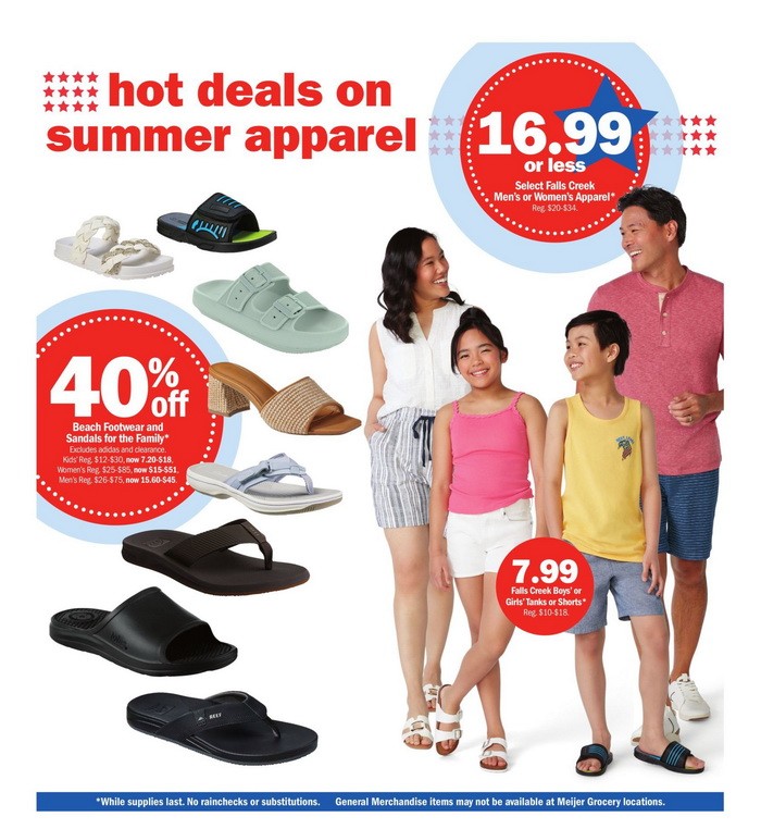 Meijer 4th of July Ad June 30 July 06, 2024