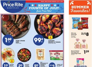Price Rite 4th of July Sale Jun 27 – Jul 04, 2024
