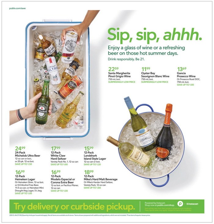 publix hours today 4th of july