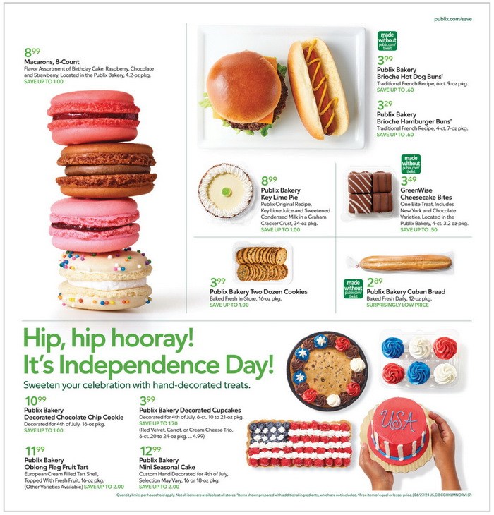 publix tallahassee hours 4th of july
