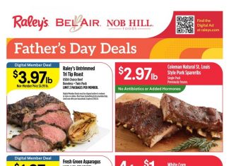 Raley’s Weekly Ad Jun 12 – Jun 18, 2024 (Father’s Day Promotion Included)