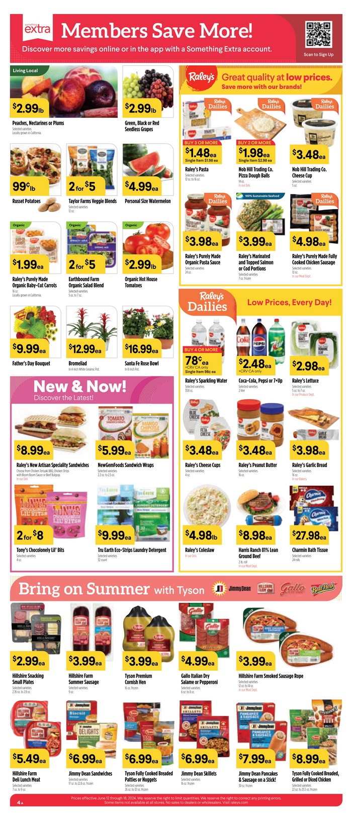 Raley's Weekly Ad Jun 12 – Jun 18, 2024 (Father's Day Promotion Included)
