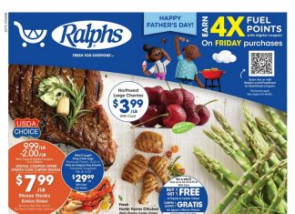 Ralphs Weekly Ad Jun 12 – Jun 18, 2024 (Father’s Day Promotion Included)