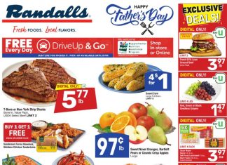 Randalls Weekly Ad Jun 12 – Jun 18, 2024 (Father’s Day Promotion Included)