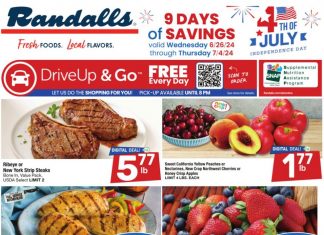 Randalls Weekly Ad Jun 26 – Jul 04, 2024 (4th of July Promotion Included)