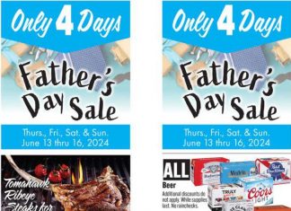 Rosauers Father’s Day Sale Jun 13 – Jun 16, 2024