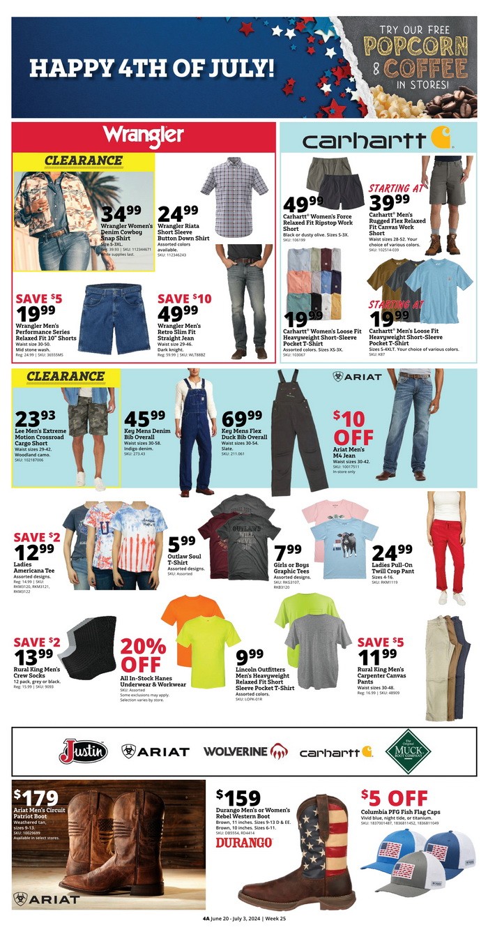 Tractor Supply 4th Of July Sale Rural King 4th Of July Sale June 20 – July 03, 2024