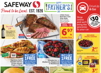 Safeway Weekly Ad Jun 12 – Jun 18, 2024 (Father’s Day Promotion Included)