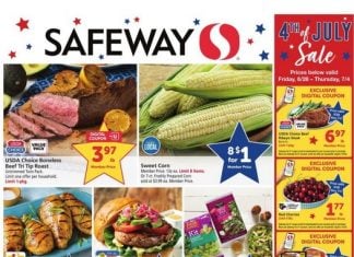 Safeway Weekly Ad Jun 26 – Jul 02, 2024 (4th Of July Promotion Included)