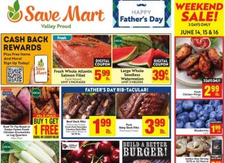 Save Mart Supermarkets Weekly Ad Jun 12 – Jun 18, 2024 (Father’s Day Promotion Included)