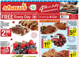 Shaw’s Weekly Ad Jun 28 – Jul 04, 2024 (4th of July Promotion Included)