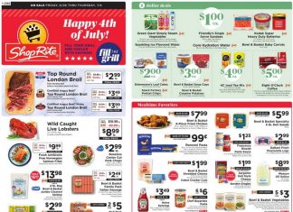 ShopRite Weekly Ad June 28 – July 04, 2024 (4th of July Promotion Included)