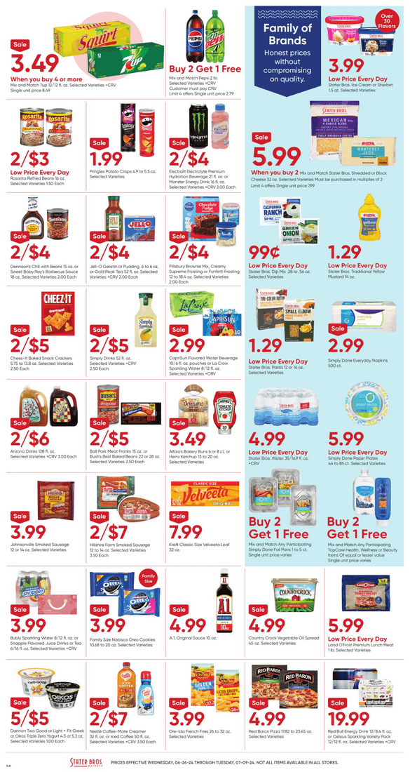 Stater Bros Weekly Ad Jun 26 Jul 09, 2024 (4th of July Promotion