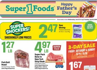 Super 1 Foods Weekly Ad Jun 12 – Jun 18, 2024 (Father’s Day Promotion Included)