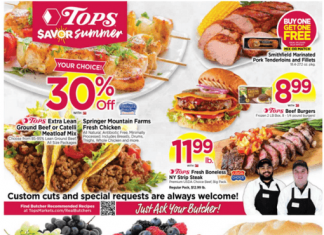 Tops Weekly Ad Jun 16 – Jun 22, 2024