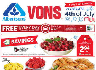 Vons Weekly Ad Jun 26 – Jul 04, 2024 (4th of July Promotion Included)