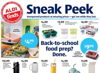ALDI In-Store Ad Sneak Peek July 24 – July 30, 2024 (Back to School Promotion Included)