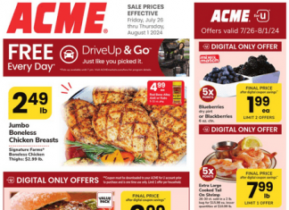 Acme Weekly Ad Jul 26 – Aug 01, 2024