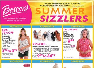 Boscov’s Weekly Ad July 25 – July 31, 2024