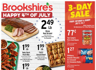 Brookshire’s Weekly Ad Jul 03 – Jul 09, 2024 (4th of July Promotion Included)