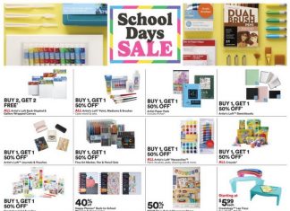 Michaels Weekly Ad Jul 28 – Aug 03, 2024 (Back to School Promotion Included)