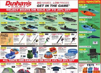 Dunham’s Sports Weekly Ad Jul 06 – Jul 11, 2024