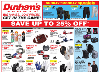 Dunham’s Sports Weekly Ad Jul 13 – Jul 18, 2024